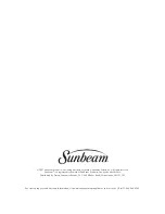 Preview for 9 page of Sunbeam Dehumidifiers User Manual