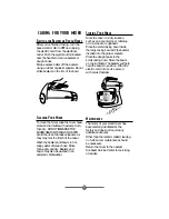 Preview for 9 page of Sunbeam DELUXE MIXMASTER 2366 Instruction Manual