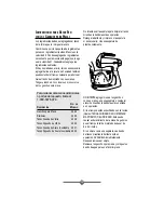 Preview for 39 page of Sunbeam DELUXE MIXMASTER 2366 Instruction Manual