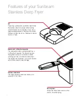 Preview for 4 page of Sunbeam DF6300 Instruction/Recipe Booklet