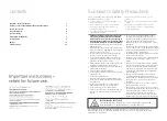 Preview for 2 page of Sunbeam DIAMONDFORCE FPM4000DF User Manual