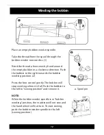 Предварительный просмотр 12 страницы Sunbeam Domestic 70 Operating Instructions Manual