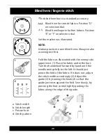 Preview for 25 page of Sunbeam Domestic 70 Operating Instructions Manual