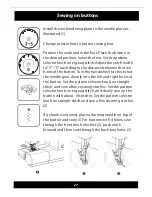 Preview for 27 page of Sunbeam Domestic 70 Operating Instructions Manual