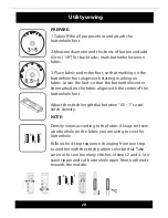 Предварительный просмотр 28 страницы Sunbeam Domestic 70 Operating Instructions Manual