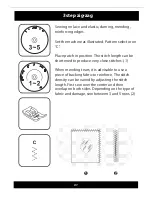 Предварительный просмотр 31 страницы Sunbeam Domestic 70 Operating Instructions Manual