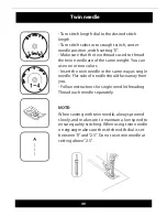 Preview for 40 page of Sunbeam Domestic 70 Operating Instructions Manual