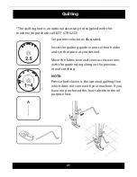 Preview for 41 page of Sunbeam Domestic 70 Operating Instructions Manual