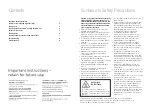 Preview for 2 page of Sunbeam DuraCeramic AFP4100BK User Manual