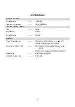 Preview for 8 page of Sunbeam E-9150 Operating Instruction