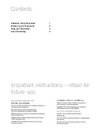 Preview for 2 page of Sunbeam EasyMeasure FS7600 Instruction Booklet