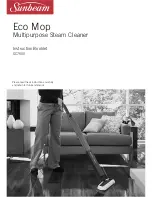 Sunbeam Eco Mop SC7500 Instruction Booklet предпросмотр