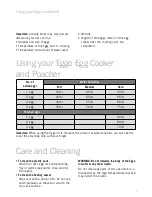 Preview for 7 page of Sunbeam Eggo EC2600 Instruction Booklet