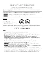 Preview for 3 page of Sunbeam Electric and Ceran-Top Ranges User Manual