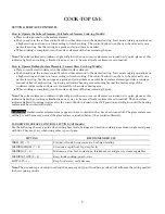 Preview for 5 page of Sunbeam Electric and Ceran-Top Ranges User Manual