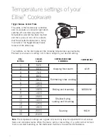 Предварительный просмотр 6 страницы Sunbeam Ellise SP6000 MASTER SERIES User Manual