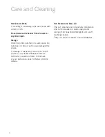 Предварительный просмотр 10 страницы Sunbeam Ellise SP6000 MASTER SERIES User Manual