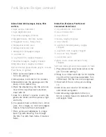 Предварительный просмотр 12 страницы Sunbeam Ellise SP6000 MASTER SERIES User Manual
