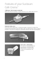 Предварительный просмотр 8 страницы Sunbeam EM4800C Cafe Crema Instruction Booklet