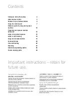 Предварительный просмотр 3 страницы Sunbeam EM5900 Artista Instruction Booklet