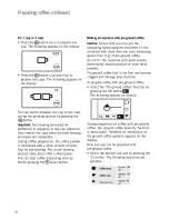 Preview for 18 page of Sunbeam EM9300 Caffe Bellissimo Instruction Booklet