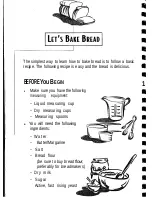 Preview for 6 page of Sunbeam EXPRESSBAKE 5847 User Manual