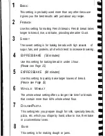 Preview for 16 page of Sunbeam EXPRESSBAKE 5847 User Manual