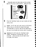 Preview for 22 page of Sunbeam EXPRESSBAKE 5847 User Manual