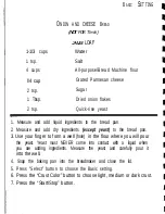 Preview for 42 page of Sunbeam EXPRESSBAKE 5847 User Manual