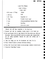 Preview for 44 page of Sunbeam EXPRESSBAKE 5847 User Manual