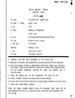 Preview for 52 page of Sunbeam EXPRESSBAKE 5847 User Manual