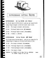 Preview for 53 page of Sunbeam EXPRESSBAKE 5847 User Manual