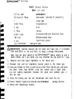 Preview for 59 page of Sunbeam EXPRESSBAKE 5847 User Manual