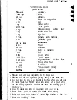 Preview for 64 page of Sunbeam EXPRESSBAKE 5847 User Manual