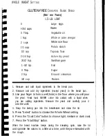 Preview for 69 page of Sunbeam EXPRESSBAKE 5847 User Manual