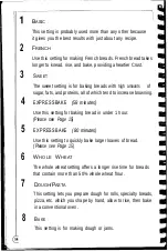 Preview for 16 page of Sunbeam EXPRESSBAKE User Manual