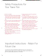 Preview for 4 page of Sunbeam FA7200 Instruction Booklet