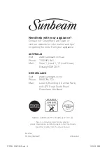 Preview for 9 page of Sunbeam FCP1000 User Manual