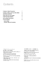 Предварительный просмотр 2 страницы Sunbeam Flossy FF5300 Instruction Booklet