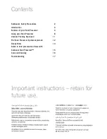 Preview for 2 page of Sunbeam Food Preserver VS5200 Instruction Booklet