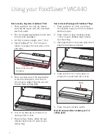 Preview for 8 page of Sunbeam FoodSaver VAC440 Instruction Booklet