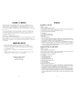 Preview for 9 page of Sunbeam FPSBDML920 User Manual