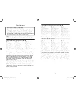 Preview for 5 page of Sunbeam FRSBBK04 User Manual