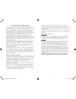 Preview for 9 page of Sunbeam FRSBBK04 User Manual