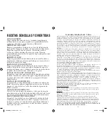 Предварительный просмотр 6 страницы Sunbeam FRSBMN01 User Manual