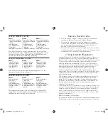 Preview for 9 page of Sunbeam FRSBWDBK User Manual