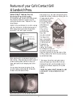 Preview for 5 page of Sunbeam GC7800 Instruction/Recipe Booklet