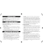 Preview for 16 page of Sunbeam GCSBNC-100 Instruction Manual