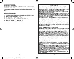 Preview for 6 page of Sunbeam GoHeat 804-RFL2P Instruction Manual