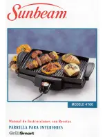 Предварительный просмотр 16 страницы Sunbeam GRILLSMART 4766 Owner'S Manual With Recipes